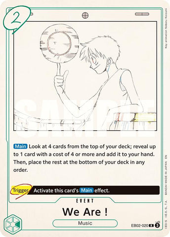 We Are! - EB02-020 - (Extra Booster: Anime 25th Collection)