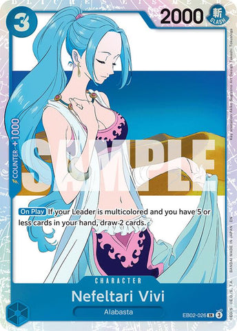Nefeltari Vivi - EB02-026 - (Extra Booster: Anime 25th Collection)