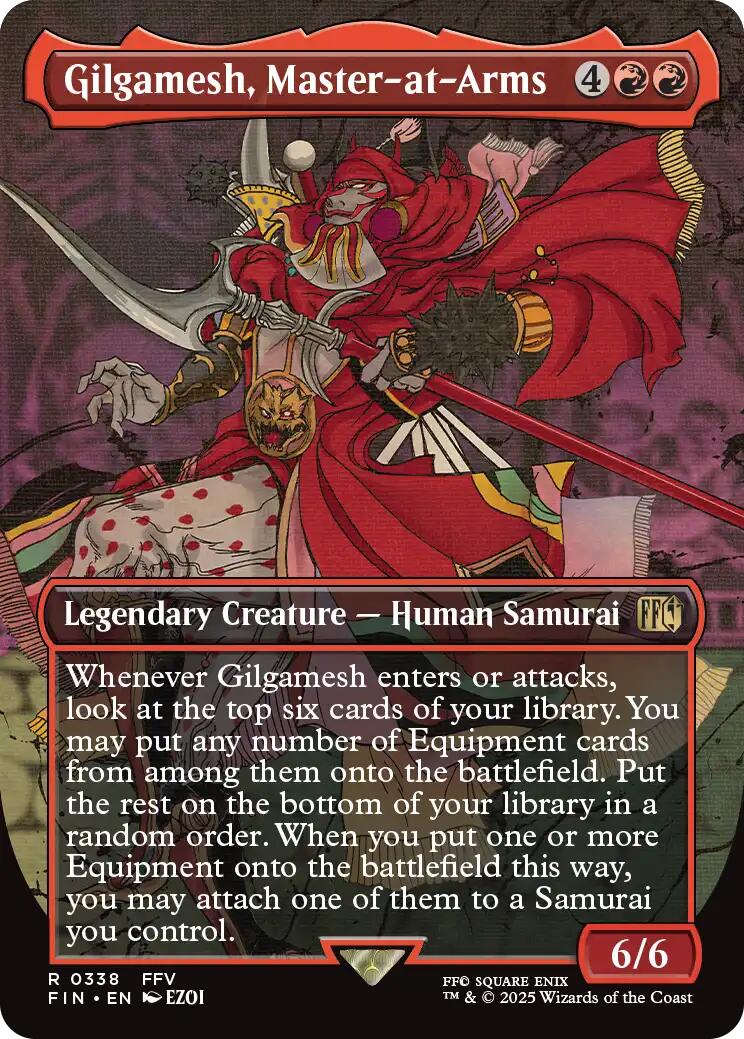 Gilgamesh, Master-at-Arms (Borderless) - 338 - (FINAL FANTASY)