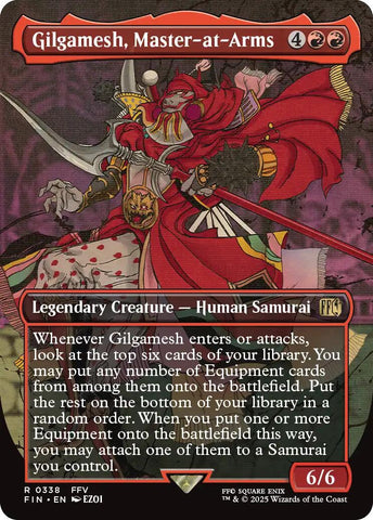 Gilgamesh, Master-at-Arms (Borderless) - 338 - (FINAL FANTASY)