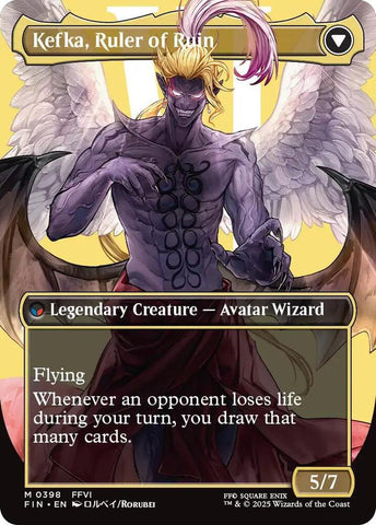Kefka, Court Mage (0398) (Borderless)