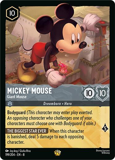 Mickey Mouse - Giant Mouse - 199/204
