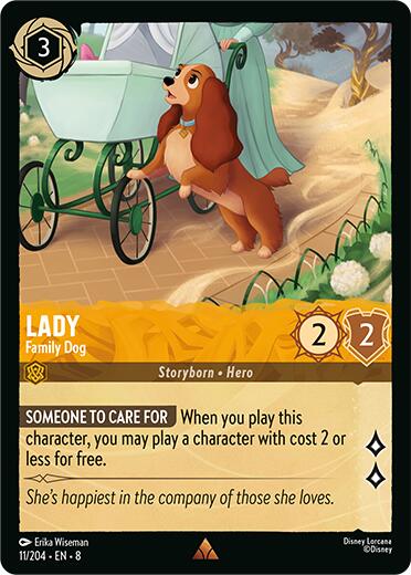 Lady - Family Dog - 11/204 - (Reign of Jafar)