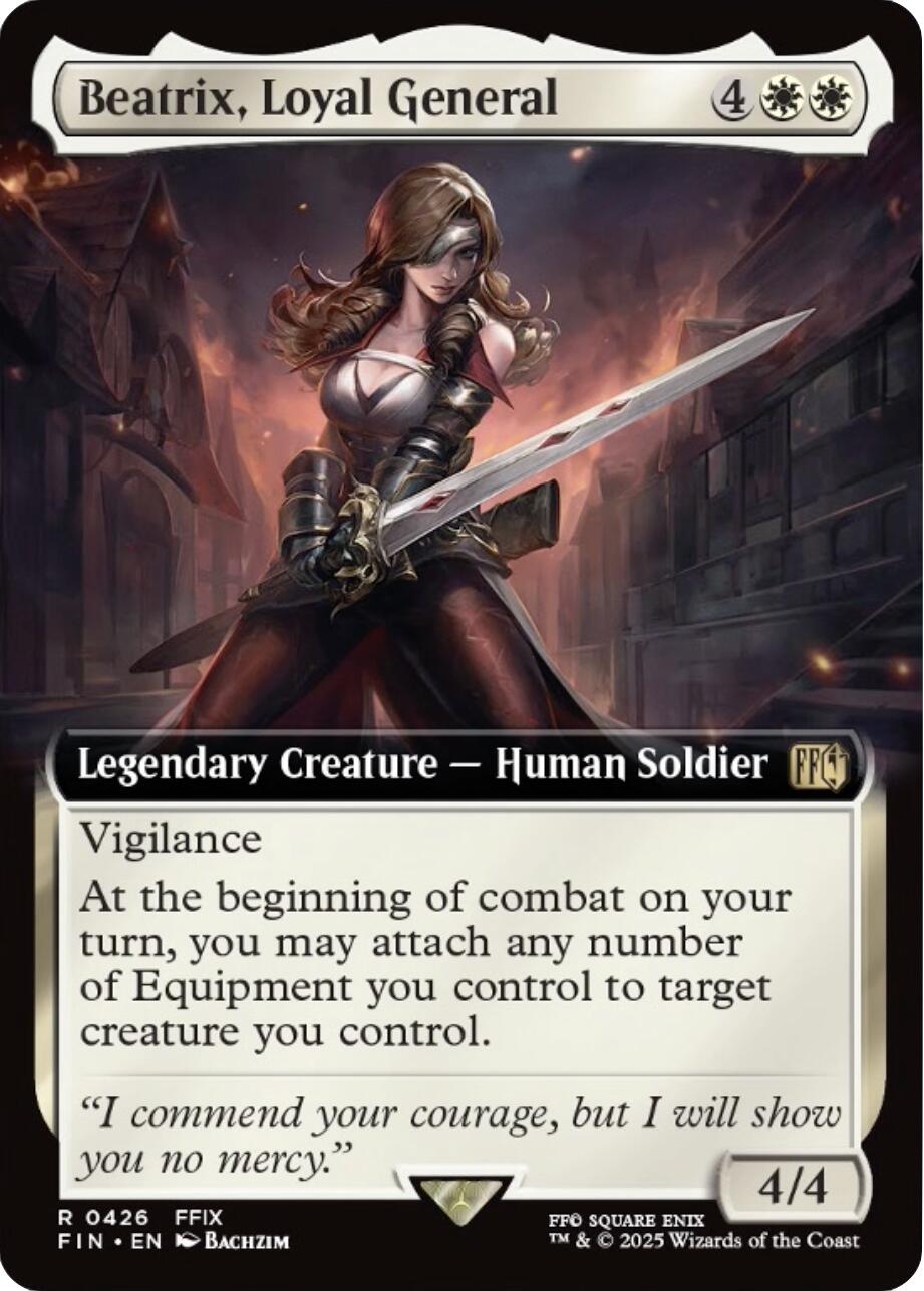 Beatrix, Loyal General (Extended Art) - 426 - (FINAL FANTASY)