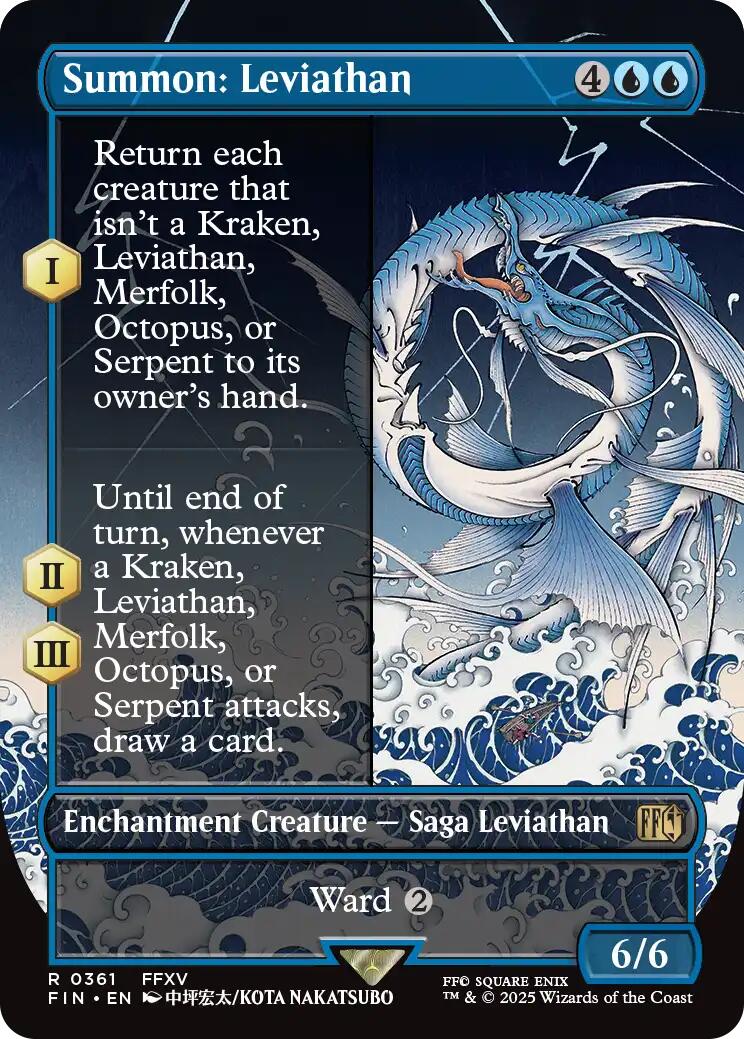 Summon: Leviathan (Borderless) - 361 - (FINAL FANTASY)
