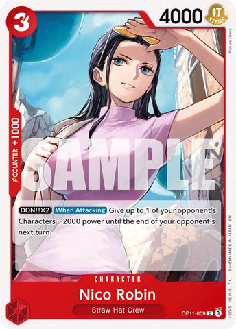Nico Robin - OP11-009 - (A Fist of Divine Speed)