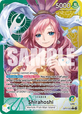 Shirahoshi (022) (Alternate Art) - OP11-022 - (A Fist of Divine Speed)
