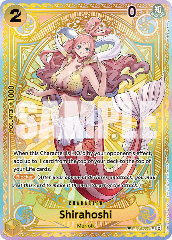 Shirahoshi (SP) - EB01-057 - (A Fist of Divine Speed)
