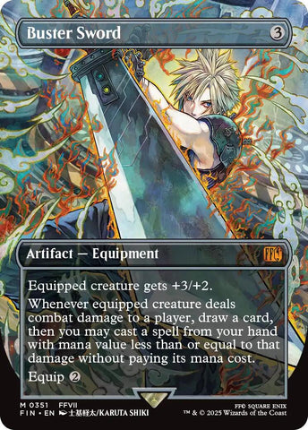 Buster Sword (Borderless)