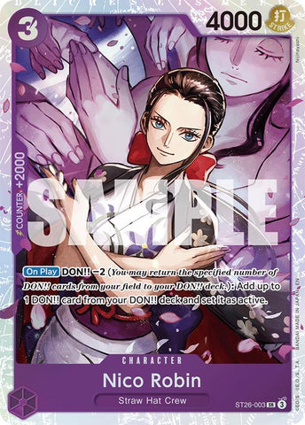 Nico Robin - ST26-003 - (Starter Deck 26: PURPLE/BLACK Monkey.D.Luffy)