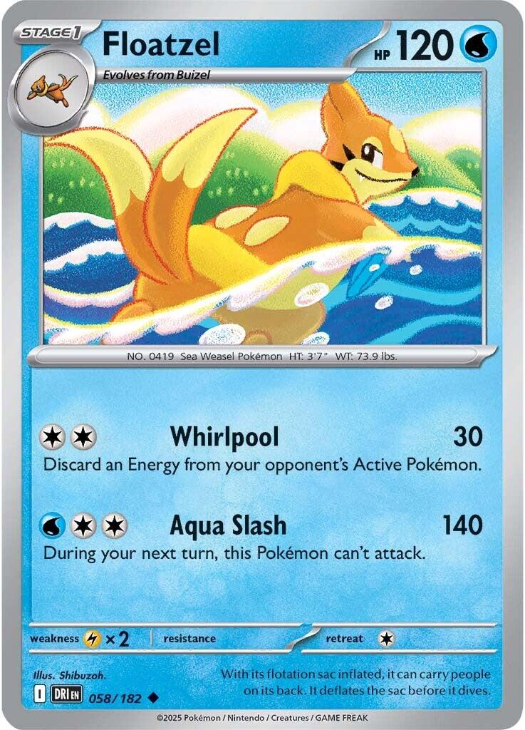 Floatzel - 058/182