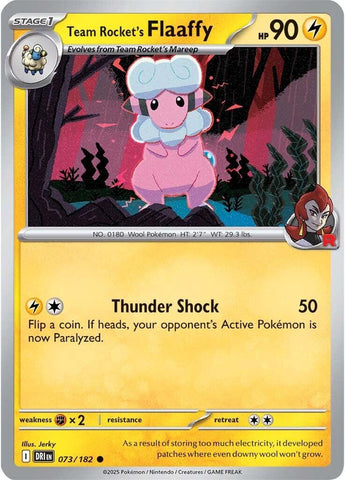 Team Rocket's Flaaffy - 073/182