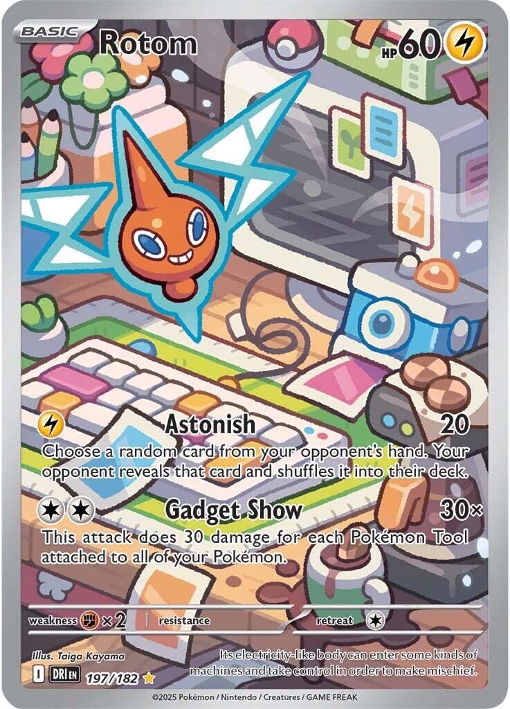 Rotom - 197/182 - 197/182 - (SV10: Destined Rivals)