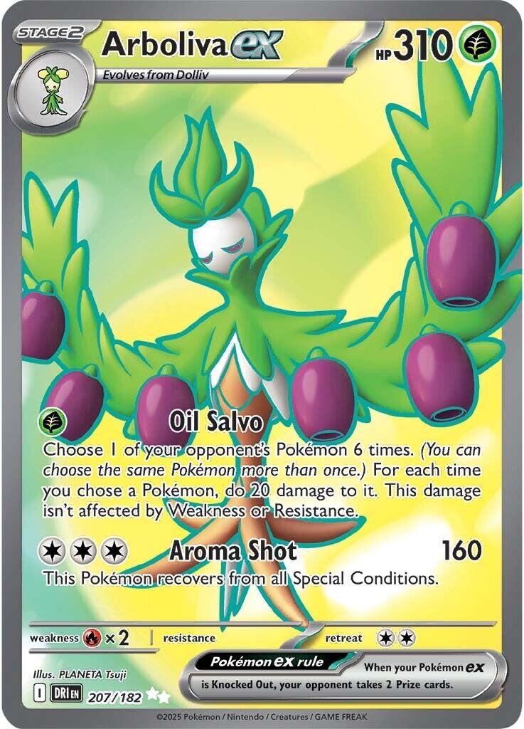 Arboliva ex - 207/182 - 207/182 - (SV10: Destined Rivals)