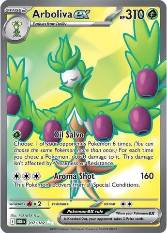 Arboliva ex - 207/182 - 207/182 - (SV10: Destined Rivals)