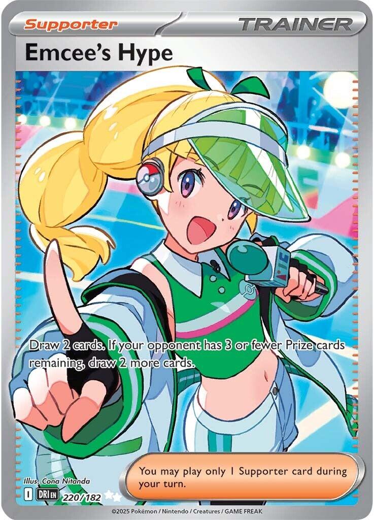 Emcee's Hype - 220/182 - 220/182 - (SV10: Destined Rivals)
