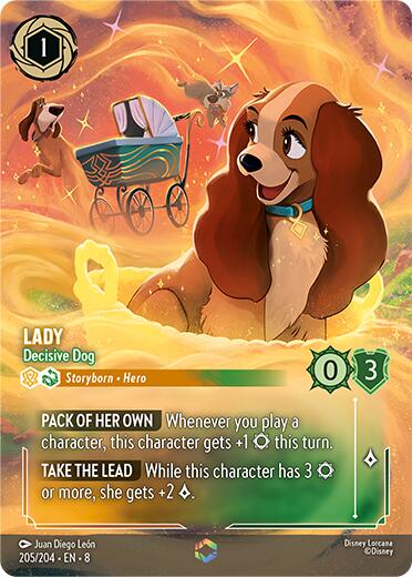 Lady - Decisive Dog (Enchanted) - 205/204