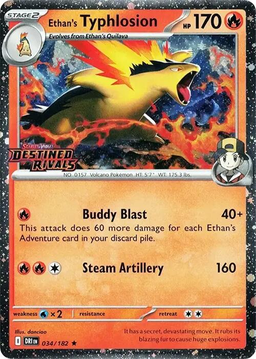 Ethan's Typhlosion (Prerelease) - 034/182