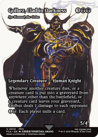 Golbez, Clad in Darkness - Syr Konrad, the Grim (Showcase) - 10 - (FINAL FANTASY: Through the Ages)