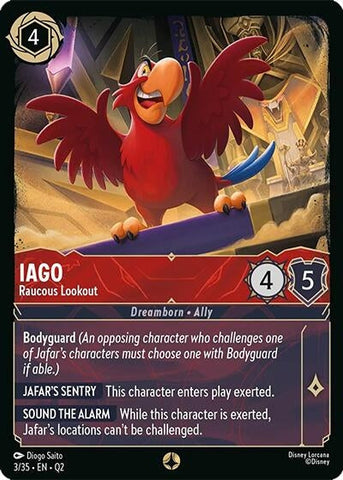 Iago - Raucous Lookout (3/35) [Illumineer's Quest: Palace Heist]