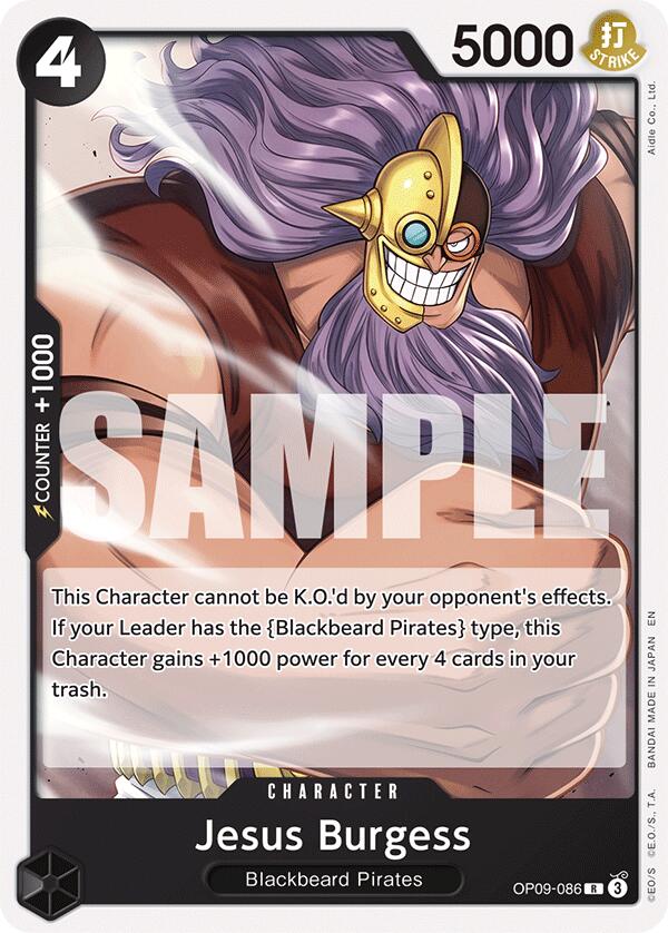Jesus Burgess (Reprint) - OP09-086