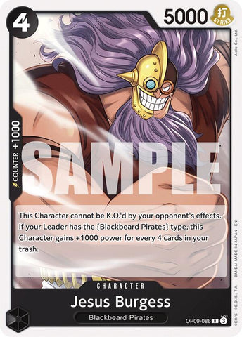 Jesus Burgess (Reprint) - OP09-086