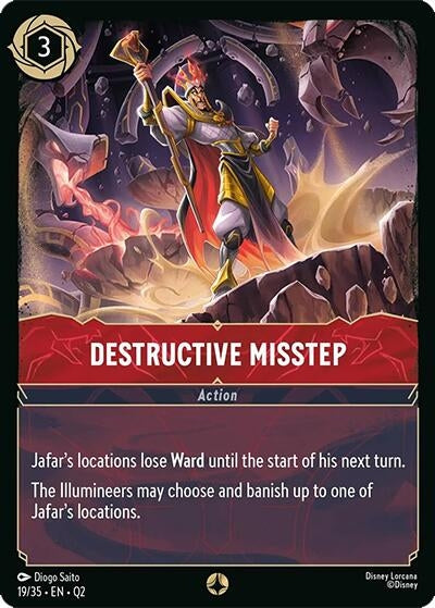 Destructive Misstep (19/35) [Illumineer's Quest: Palace Heist]