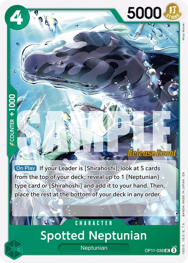 Spotted Neptunian - OP11-036