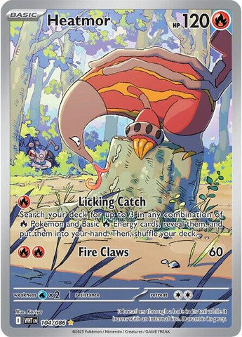 Heatmor - 104/086 - 104/086 - (SV: White Flare)