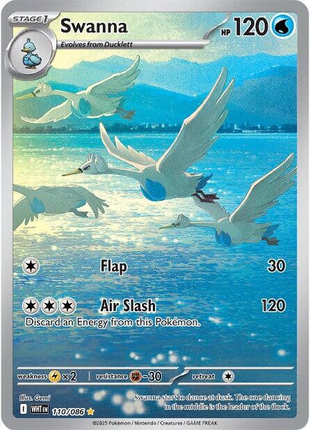 Swanna - 110/086 - 110/086 - (SV: White Flare)
