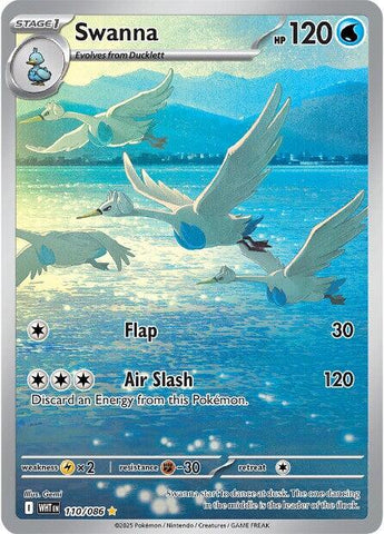 Swanna - 110/086 - 110/086 - (SV: White Flare)