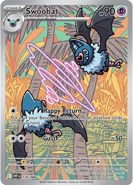 Swoobat - 120/086 - 120/086 - (SV: White Flare)