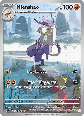 Mienshao - 134/086 - 134/086 - (SV: White Flare)