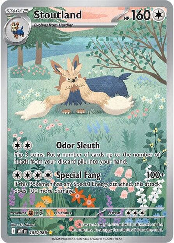 Stoutland - 156/086 - 156/086 - (SV: White Flare)