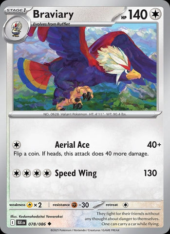 Braviary (Master Ball Pattern) - 078/086