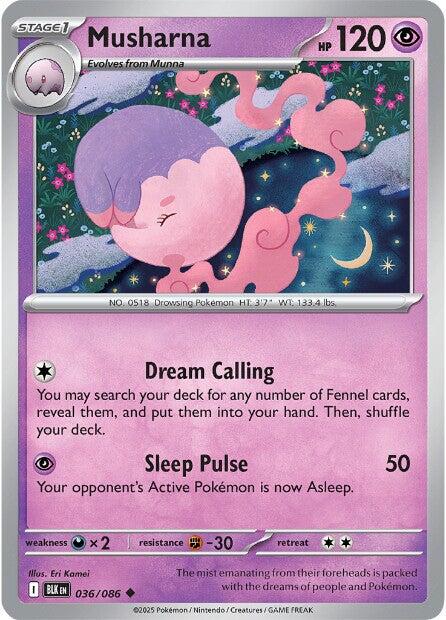 Musharna - 036/086 - (SV: Black Bolt)