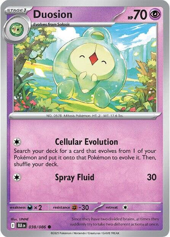 Duosion - 038/086 - (SV: Black Bolt)