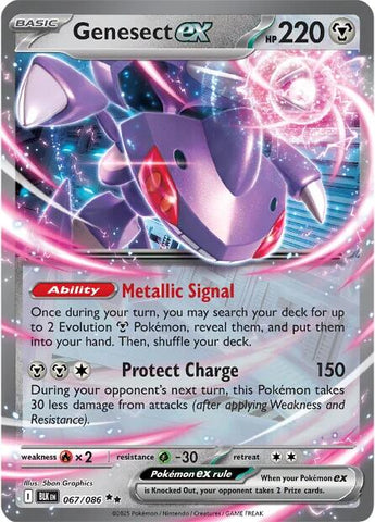 Genesect ex - 067/086 - (SV: Black Bolt)