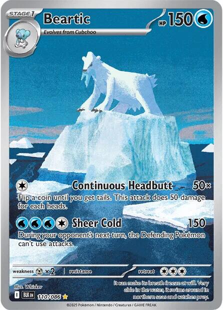 Beartic - 110/086 - (SV: Black Bolt)
