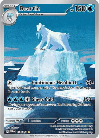Beartic - 110/086 - (SV: Black Bolt)