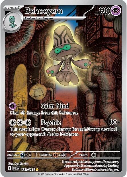 Beheeyem - 121/086 - 121/086 - (SV: Black Bolt)