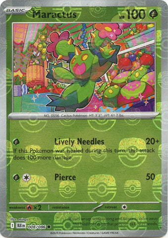 Maractus (Master Ball Pattern) - 008/086