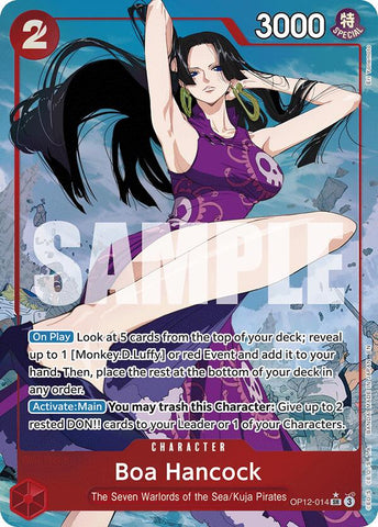 Boa Hancock (Alternate Art) - OP12-014 - (Legacy of the Master)
