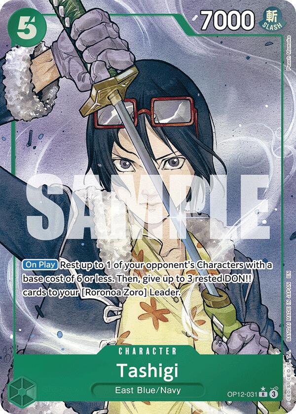 Tashigi (Alternate Art) - OP12-031 - (Legacy of the Master)