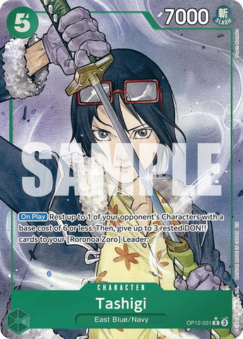 Tashigi (Alternate Art) - OP12-031 - (Legacy of the Master)