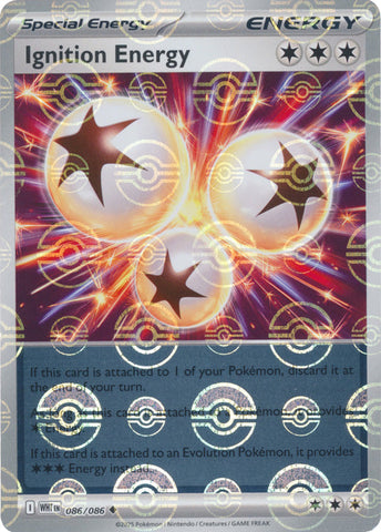 Ignition Energy (Poke Ball Pattern) - 086/086 - (SV: White Flare)