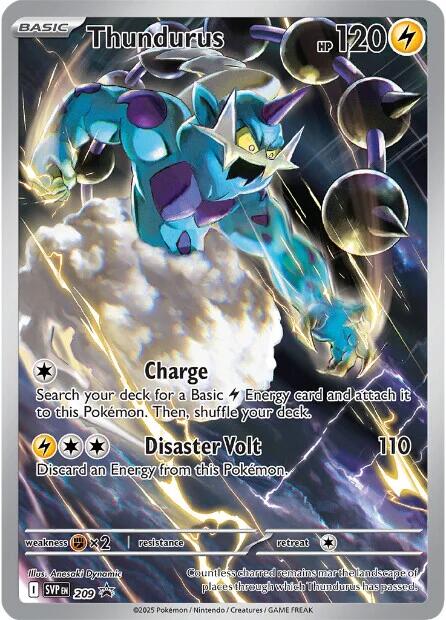 Thundurus - 209 - 209 - (SV: Scarlet & Violet Promo Cards)