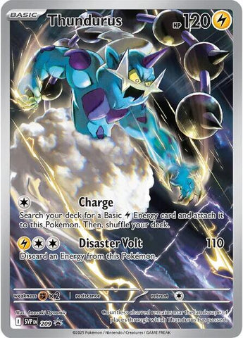 Thundurus - 209 - 209 - (SV: Scarlet & Violet Promo Cards)