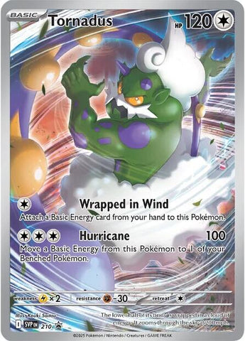Tornadus - 210 - 210 - (SV: Scarlet & Violet Promo Cards)