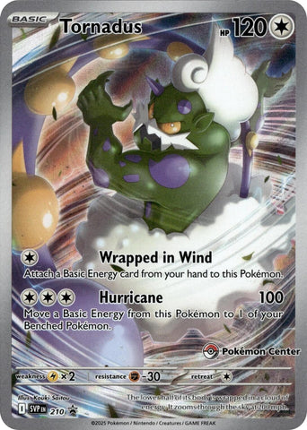 Tornadus - 210 (Pokemon Center Exclusive) - 210